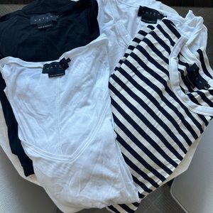 Set of Four Hatch Maternity Tees